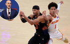 萧华正式回应：NBA裁判或将面临大规模裁员，人工智能将全面介入篮球赛事判罚，未来这类争议性进球或由AI精准判定